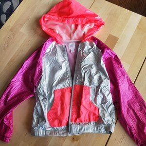 Girls Jacket Windbreaker Size XS 4/5